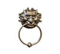 1 Pcs,Practical Vintage Mouth Gate Handle Vivid Resin Door Wall Hanging Dragon Knocker Classics for Front Door(Color A)