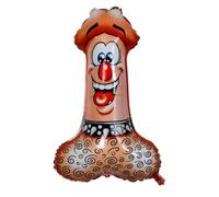 1 Pcs Prank Large Bachelorette Party Balloon Inflatable Hen Game Toy Bridal Decorations Shower Inflatable Balloon Photo Prop Supplies Decoration Tool Wedding Set N6