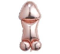 1 Pcs Prank Large Bachelorette Party Balloon Inflatable Hen Game Toy Bridal Decorations Shower Inflatable Balloon Photo Prop Supplies Decoration Tool Wedding Set H4