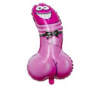 1 Pcs Prank Large Bachelorette Party Balloon Inflatable Hen Game Toy Bridal Decorations Shower Inflatable Balloon Photo Prop Supplies Decoration Tool Wedding Set N1