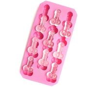 1 Pcs Prank Silicone Ice Cube Tray Soap Cake Mold for Birthday Single Bachelorette Party Favor Supply Baking Pan Handmade DIY Mousse Chocolate Fondant Mould Tool Novelty Cake Pan Decoration Set Y1