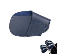 1 Pcs Putter Head Covers-Dark Blue Golf Putter Head Covers for Golf Headcover PU Leather Mallet Putters Cover