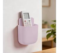 1 Pcs Remote Control Storage Box Organizer Holder for Living Room Desk Bedside Sofa Home Organization for Women Men(Pink)