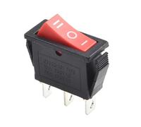 1 PCS Rocker Switch 15A 250V 20A 125V RED ON-OFF-ON 3-Pin Joystick Switch 240V Tool Switch Accessories Hand Tools Accessories