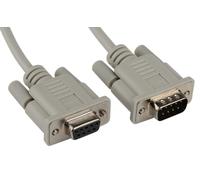 1 pcs - Roline Male 9 Pin D-sub to Female 9 Pin D-sub Serial Cable, 1.8m