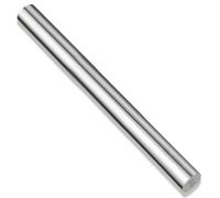 1 Pcs Rolling Pin, 304 Stainless Steel Rolling Pin, Non-Stick Metal Dough Roller, Long, Smooth, Perfect for Pastry and Dough Products, Pizza, Pasta- Baking, Pie Crust, Cookie(42.5cm-Silver).