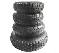 1 Pcs Rubber Pneumatic Tire for Kids Electric Car, Inflatable Wheel Replacement Toy Vehicle Parts, Material for Outdoor Riding Play, 8-12 Inch(1.0cm 8inch)