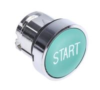 1 pcs - Schneider Electric Harmony XB4 Series Green Illuminated Spring Return Pu