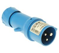 1 pcs - Schneider Electric, PratiKa IP44 Blue Cable Mount 2P + E Industrial Powe