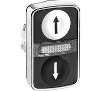 1 pcs - Schneider Electric ZB4 Series Spring Return Push Button Head, 22mm Cutou
