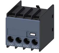 1 pcs - Siemens Auxiliary Contact, 2 Contact, 2NO, Snap-On, Sirius Innovation