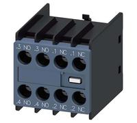 1 pcs - Siemens Auxiliary Contact, 4 Contact, 2NC + 2NO, Snap-On, SIRIUS