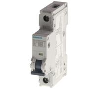 1 pcs - Siemens SENTRON 5SL4 MCB, 1P, 8A Curve B, 400V AC, 72V DC