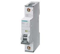 1 pcs - Siemens SENTRON 5SY4 MCB, 1P, 13A Curve C, 10 kA Breaking Capacity