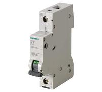 1 pcs - Siemens SENTRON MCB, 1P, 16A Curve C, 400V AC, 6 kA Breaking Capacity