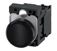 1 pcs - Siemens SIRIUS ACT Series Push Button Complete Unit, Panel Mount, 22mm C