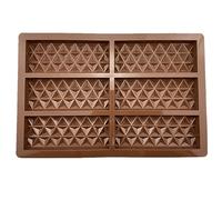 1 Pcs Silicone Chocolate Mould Candy Moulds Jelly Moulds Break Apart Chocolate Moulds for DIY Various Delicacies at Your Bakery Party Or Home