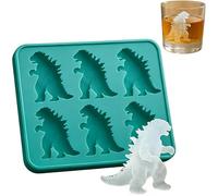 1 Pcs Silicone Ice Cube Moulds, Novelty Ice Cube Mold for Novelty Ice Cube Tray, Silicone Ice Cube Tray for Cocktails and Drinks, Green Ice Cube Moulds for Freezer