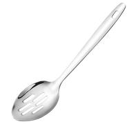 1 Pcs Slotted Soup Spoon Stainless Steel Cooking Kitchen Serving Spoon with A Long Handle, 12.2inch/31cm for Cooking Dining Home Kitchen Tool