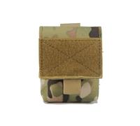 1 Pcs Small Multicam Camouflage MOLLE Pouch Waist Pack Bag EDC Organiser Medic Tool Bag Airsoft Military Army Utility Belt Backpack Vest Pouch Camo MTP