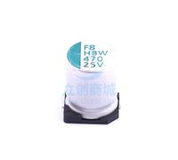 1 Pcs SMD Aluminum electrolytic Capacitor 470uF 25V Polymer Solid-Liquid Hybrid electrolytic Capacitor SMD, 10x12.5mm AMNzOgOdL