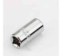 1 Pcs Socket Adapter and Reducer, 1/4 Square Hole to 6.3mm Chrome Vanadium Steel Ratchet Socket Extension Conversion