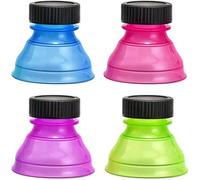 1 PCS Soda Can Covers Reusable Plastic Fizz Lid Caps Bottle Top for Beer Soda Canned drinks Cover for Cool Coke Drink Lids(Color Random)