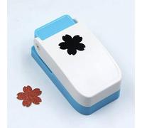 1 pcs Square Punch - 2025 New 1 Inch Squares Paper Punch, Diy Handicraft Tools, Various Cutting Patterns, Cardboard/corrugated Paper/aluminum Sheet/copper Sheet (Cherry Blossom)