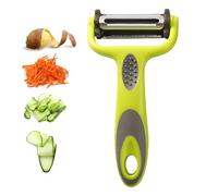 1 Pcs Stainless Steel Peeler, Professional Ergonomic Kitchen Tool for Potato Fruit Vegetable Peeling - Multi-Purpose Easy Grip Design