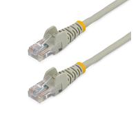 1 pcs - Startech Cat5e Male RJ45 to Male RJ45 Ethernet Cable, U/UTP, Grey PVC Sh