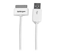 1 pcs - StarTech.com USB 2.0 Cable, Male USB A to Male Apple Dock Cable, 1m