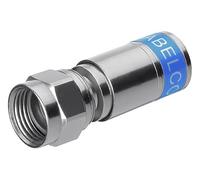 1 pcs - Straight F Compression Connector