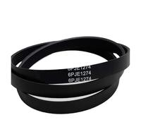 1 Pcs Strip Drum Washing Machine Belt 6EPJ1274 6PJE1274 6PJ1274 6J1274, Compatible For Midea