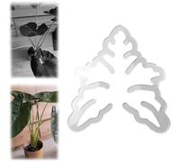 (1 Pcs, Style A) Turtle Shell Bamboo Clamp Set, Reusable Clear Plastic Plant Stem Support Holder,Plant Retaining Support for Indoor and Outdoor Plants