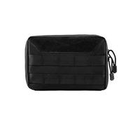 1 Pcs Tactical Toiletry Bag for Men Black Travel Organizer with Large Capacity for Military Camping Outdoor Bathroom Shaving Bag Compartments Heavy-Duty Polyester Water-Resistant Compact Portable