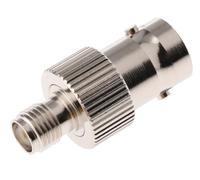 1 pcs - Telegartner Straight RF Adapter BNC Socket to SMA Socket