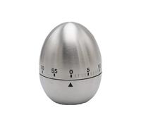 1 Pcs Timer for Kitchen, Creative Kitchen Timer, Mechanical Egg Timer, Internal mechanical structure, made of stainless steel material, manually operated, Suitable for Baking, Cooking and Learning
