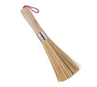 1 PCS Traditional Natural Bamboo Wok Brushes, Kitchen Cleaning Brush, Bamboo Kitchen pan Brush, Natural Bamboo pan Brush, Pot Brush, for Pot Brush Cleaning