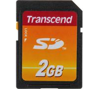 1 pcs - Transcend 2 GB SD SD Card, Class 1
