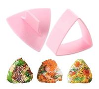1 pcs Triangle Sushi Mold Kitchen Sushi Making Mould Sushi Maker Mold DIY Triangle Sushi Press Kitchen Gadget Mini Press
