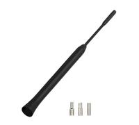 1 Pcs Universal Car Aerial Antenna Replacement, AM/FM/DAB Roof Car Radio Aerial Mast, Short 23cm/9 inch Rod Car Antenna for Vehicles (Including Trucks, Hatchbacks, Saloons), with Screws M4, M5, M6