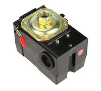 1 PCS Universal Pressure Switch, 95-125Psi 20a 220voltage Air Compressor Pressure Switch Single Port Control Valve for Air Compressor Pump Control Valve
