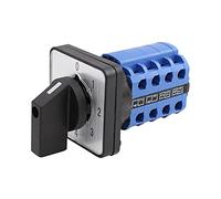 1 PCS Universal Rotary Cam Changeover Switch LW26-20 5 Position 16 Terminals 380V 20A Rotary Selector Universal Rotary Cam Changeover Switch