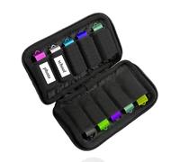 1 PCS USB Storage Case,USB Case USB Flash Drive Storage Case,10 Slot for SanDisk/SamData/Sam-sung USB C Jump Drive Memory Stick,Zip Drive,Thumb Drive,SD Card (Black)