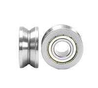 1 PCS V-Groove Guide Roller Bearing L201 ZZ 2RS - 12mm ID, 41mm OD, 20mm Height - Self-Aligning Ball Bearing for Smooth Operation