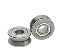1 PCS V-Groove Guide Roller Bearing L201 ZZ 2RS - 12mm Inner Diameter, 41mm Outer Diameter, 20mm Height
