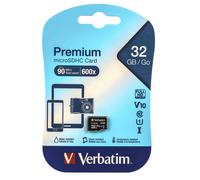 1 pcs - Verbatim 32 GB MicroSDHC Micro SD Card, Class 10