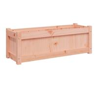 vidaXL Garden Planter 90x31x31cm Solid Wood Douglas, Brown