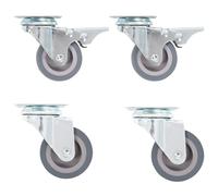 (1 pcs) vidaXL Swivel Casters Trolley Moving Wheels Furniture Caster Trolley Caster
