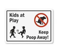 1 Pcs Vintage Aluminum Safety Signs Caution Children Playing Retro Metal Wall Decor(12)
